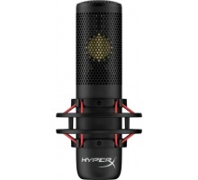 Мікрофон геймінговий HyperX ProCast, Bi, 3-pin XLR, no cable, з поп-фільтром, чорний