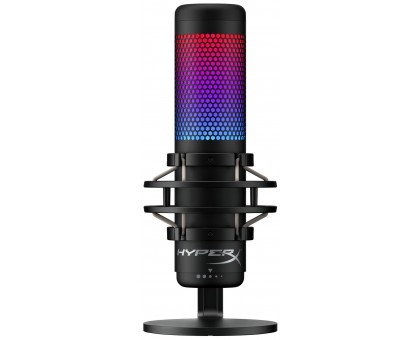 Мікрофон геймінговий HyperX QuadCast S, Omni/Uni/Bi, USB-A, 3м, NGenuity, RGB, чорний Мікрофон геймінговий HyperX QuadCast S, Omni/Uni/Bi, USB-A, 3м, NGenuity, RGB, чорний