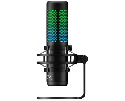 Мікрофон геймінговий HyperX QuadCast S, Omni/Uni/Bi, USB-A, 3м, NGenuity, RGB, чорний Мікрофон геймінговий HyperX QuadCast S, Omni/Uni/Bi, USB-A, 3м, NGenuity, RGB, чорний
