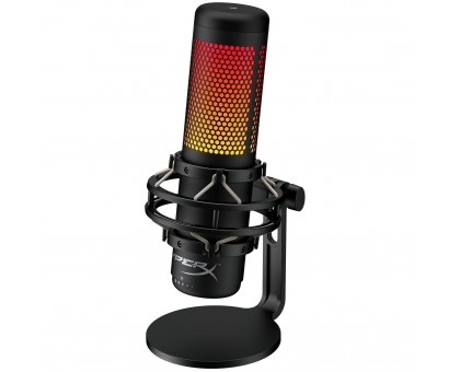 Мікрофон геймінговий HyperX QuadCast S, Omni/Uni/Bi, USB-A, 3м, NGenuity, RGB, чорний Мікрофон геймінговий HyperX QuadCast S, Omni/Uni/Bi, USB-A, 3м, NGenuity, RGB, чорний