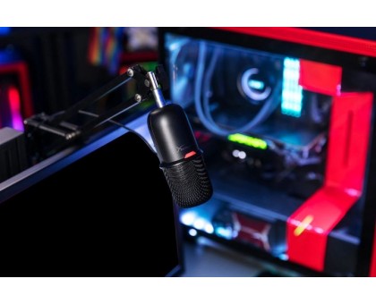 Мікрофон геймінговий HyperX SoloCast, Bi, USB-A, 2м, NGenuity, чорний