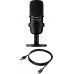 Мікрофон геймінговий HyperX SoloCast, Bi, USB-A, 2м, NGenuity, чорний