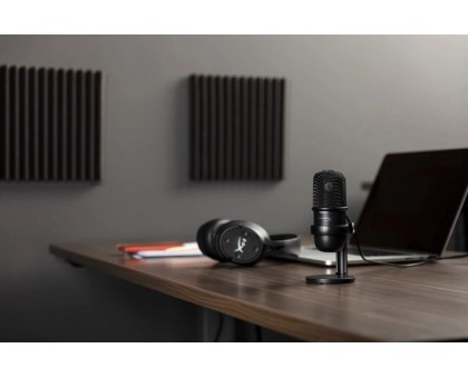 Мікрофон геймінговий HyperX SoloCast, Bi, USB-A, 2м, NGenuity, чорний