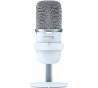 Мікрофон геймінговий HyperX SoloCast, Bi, USB-A, 2м, NGenuity, білий