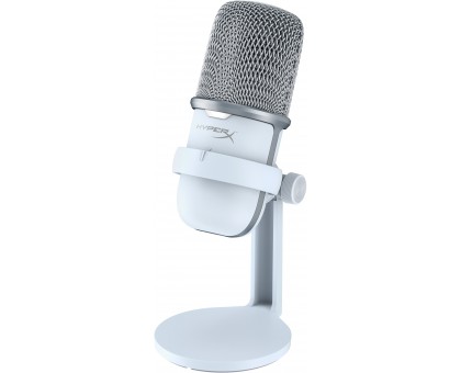 Мікрофон геймінговий HyperX SoloCast, Bi, USB-A, 2м, NGenuity, білий