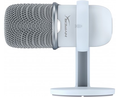 Мікрофон геймінговий HyperX SoloCast, Bi, USB-A, 2м, NGenuity, білий