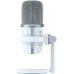 Мікрофон геймінговий HyperX SoloCast, Bi, USB-A, 2м, NGenuity, білий