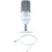 Мікрофон геймінговий HyperX SoloCast, Bi, USB-A, 2м, NGenuity, білий