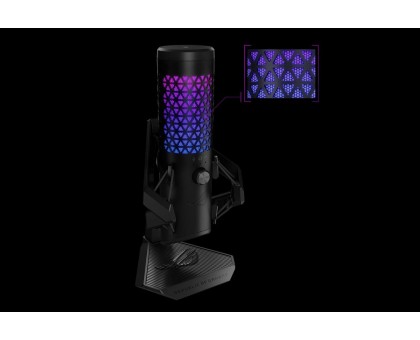 Мікрофон геймінговий ASUS ROG Carnyx, Omni, RGB, USB-A, 3м, чорний Мікрофон геймінговий ASUS ROG Carnyx, Omni, RGB, USB-A, 3м, чорний