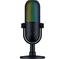 Мікрофон геймінговий Razer Seiren V3 Chroma, Uni, RGB, USB-A, 2м, чорний