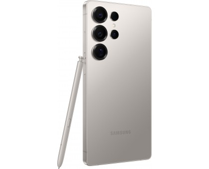 Смартфон Samsung Galaxy S25 Ultra 5G (S938) 6.9' 12/512ГБ, 2SIM, 5000мА•год, сірий титановий Смартфон Samsung Galaxy S25 Ultra 5G (S938) 6.9' 12/512ГБ, 2SIM, 5000мА•год, сірий титановий