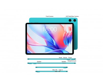 Планшет Teclast P30 10,1" 4ГБ, 64ГБ, 6000мА•год, Android, блакитний Планшет Teclast P30 10,1" 4ГБ, 64ГБ, 6000мА•год, Android, блакитний