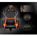 Крісло геймерське Cougar Armor Black/Orange, дихаюча екошкіра, сталевий каркас, чорний+оранжевий