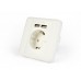 Розетка з USB живленням Energenie EG-ACU2A2-01