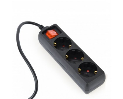 Подовжувач Energenie EG-PSU3-01 для джерела безперебійного живлення 0.6 м, 3 розетки з вимикачем
