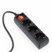 Подовжувач Energenie EG-PSU3-01 для джерела безперебійного живлення 0.6 м, 3 розетки з вимикачем