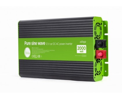 Автомобільний інвертор EnerGenie EG-PWC-PS2000-01 на 2000 Вт (4000Вт пікова), чиста синусоїда