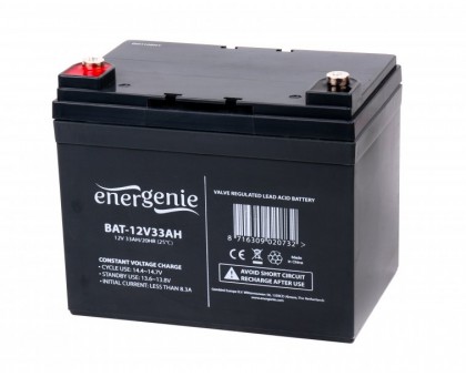 Акумуляторна батарея EnerGenie BAT-12V33AH, 12В 33Aч Акумуляторна батарея EnerGenie BAT-12V33AH, 12В 33Aч