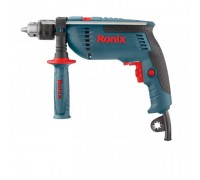 Дриль ударний Ronix 2250K, 850 Вт комплект
