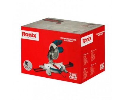 Торцювальна пилка Ronix 5102, 1800Вт, 255мм Торцювальна пилка Ronix 5102, 1800Вт, 255мм