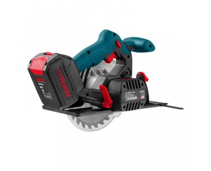 Циркулярна пила Ronix 8609, 20Вт, 165мм, 4Ач x 2 Циркулярна пила Ronix 8609, 20Вт, 165мм, 4Ач x 2