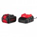 Циркулярна пила Ronix 8609, 20Вт, 165мм, 4Ач x 2