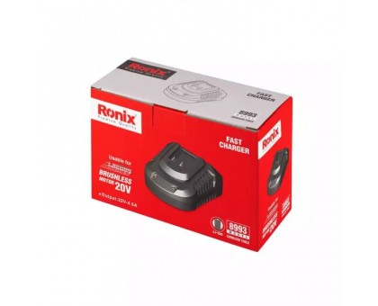 Зарядний пристрій Ronix 8993, 20В, 4.5А Зарядний пристрій Ronix 8993, 20В, 4.5А