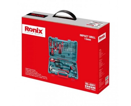 Набір інструментів Ronix RS-0001 з ударним дрилем 650Вт