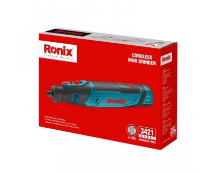 Шліфувальна міні-машина акумуляторна Ronix 3421, гравер, набір Шліфувальна міні-машина акумуляторна Ronix 3421, гравер, набір
