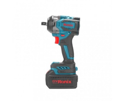 Гайковерт ударний акумуляторний Ronix 8655, 20В, 550Нм, комплект Гайковерт ударний акумуляторний Ronix 8655, 20В, 550Нм, комплект