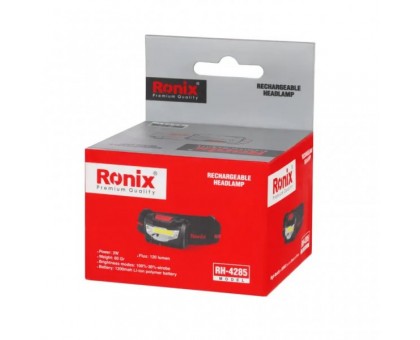 Ліхтар Ronix RH-4285 світлодіодний налобний Ліхтар Ronix RH-4285 світлодіодний налобний