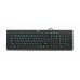 Клавіатура A4Tech KD-600L USB, чорна, з світлодіодним підсвічуванням символів