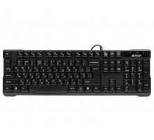 Клавіатура A4Tech KR-750 USB, чорна, 103 keys, Win.Vista x86 Comfort Rounded Edge keyboard