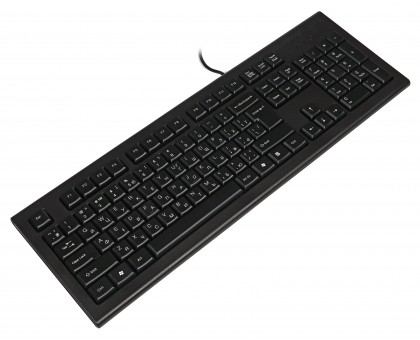 Клавіатура A4Tech KR-85 PS/2 (Black), Comfort Key чорна Клавіатура A4Tech KR-85 PS/2 (Black), Comfort Key чорна