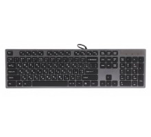 Клавіатура A4Tech KV-300H USB, сіра,  X-Key + USB порт.