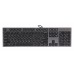 Клавіатура A4Tech KV-300H USB, сіра,  X-Key + USB порт.
