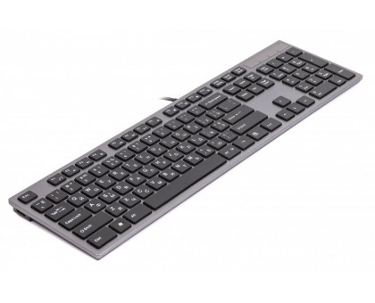 Клавіатура A4Tech KV-300H USB, сіра,  X-Key + USB порт.