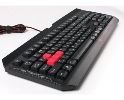 Клавіатура Bloody Q100,чорна, Інноваційна ігрова Клавіатура Bloody Q100,чорна, Інноваційна ігрова