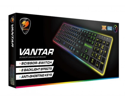 Клавіатура ігрова Cougar Vantar, з підсвічуванням, USB Клавіатура ігрова Cougar Vantar, з підсвічуванням, USB