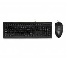 Комплект клавіатура+мишка A4Tech KR-8520D, дротовий, чорний