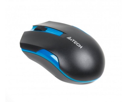 Миша A4Tech G3-200N (Black+Blue) USB V-Track , бездротова, 1000dpi, чорна+ блакитний Миша A4Tech G3-200N (Black+Blue) USB V-Track , бездротова, 1000dpi, чорна+ блакитний