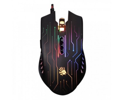 Миша ігрова A4-Tech Bloody Q81, чорна, з підсвічуванням Circuit, USB Миша ігрова A4-Tech Bloody Q81, чорна, з підсвічуванням Circuit, USB