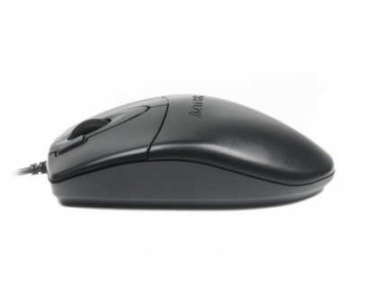 Миша A4Tech OP-620D USB (Black), USB, 1200 DPI, подвійний клік, чорна