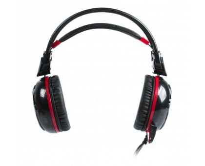 Навушники A4Tech Bloody G300 (Black+Red) ігрові з мікрофоном, неонове підсвічування, чорні Навушники A4Tech Bloody G300 (Black+Red) ігрові з мікрофоном, неонове підсвічування, чорні