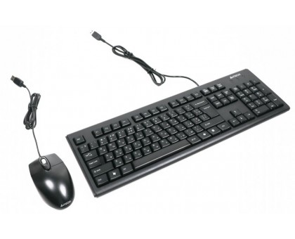 Комплект клавіатура+мишка A4Tech KRS-83+OP-720, USB, Чорна Комплект клавіатура+мишка A4Tech KRS-83+OP-720, USB, Чорна