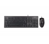 Комплект клавіатура+мишка A4Tech KR-83+OP-720, USB, Чорна
