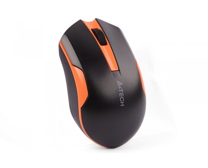 Миша A4Tech G3-200N (Black+Orange) USB V-Track , бездротова, 1000dpi, чорна+ помаранчевий Миша A4Tech G3-200N (Black+Orange) USB V-Track , бездротова, 1000dpi, чорна+ помаранчевий