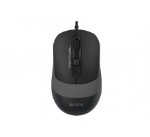 Миша A4Tech FM10 (Grey) Fstyler, USB, колір чорний+сірий