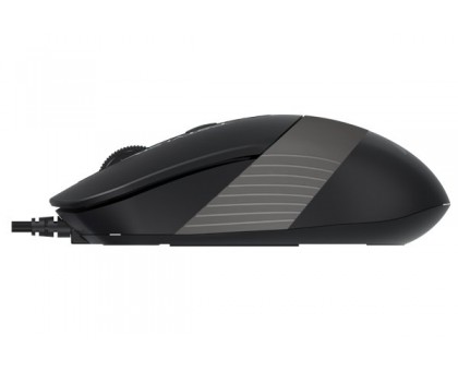 Миша A4Tech FM10 (Grey) Fstyler, USB, колір чорний+сірий