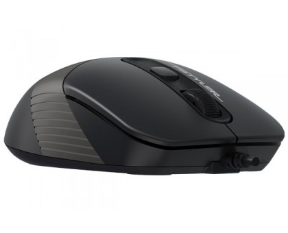 Миша A4Tech FM10 (Grey) Fstyler, USB, колір чорний+сірий